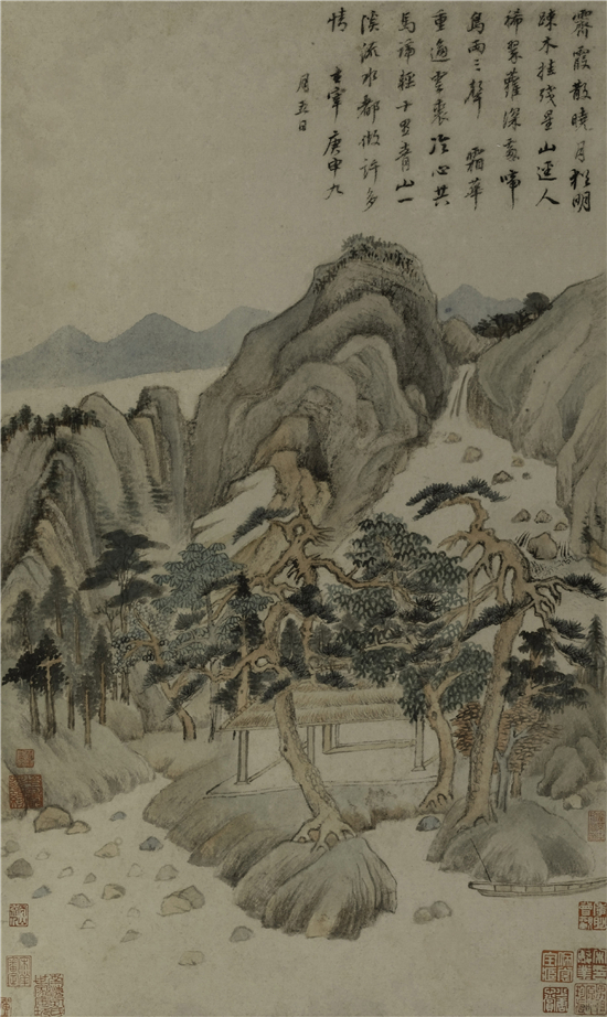 审美力·艺术名家作品欣赏——董其昌山水画欣赏
