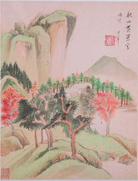 审美力·艺术名家作品欣赏——董其昌山水画欣赏