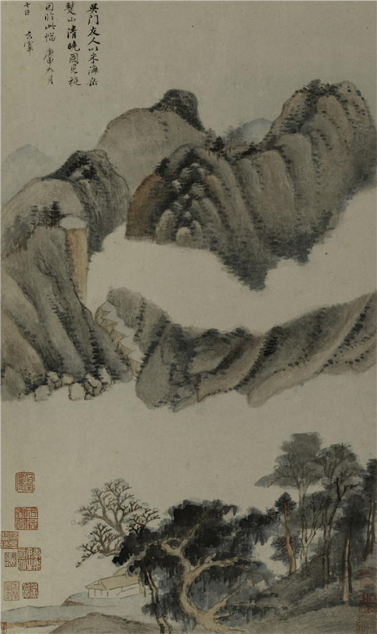 审美力·艺术名家作品欣赏——董其昌山水画欣赏