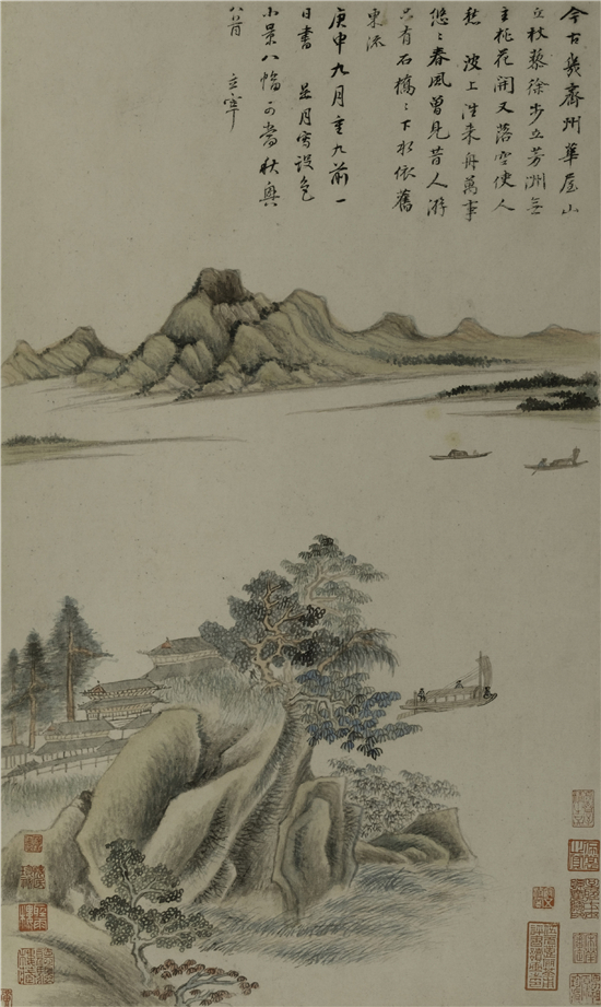 审美力·艺术名家作品欣赏——董其昌山水画欣赏