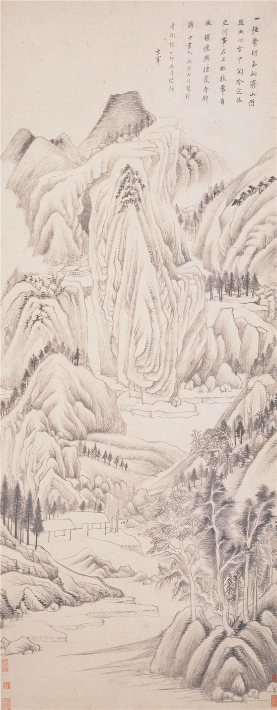 审美力·艺术名家作品欣赏——董其昌山水画欣赏