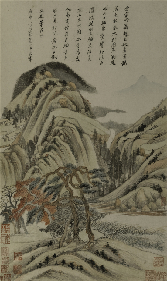 审美力·艺术名家作品欣赏——董其昌山水画欣赏