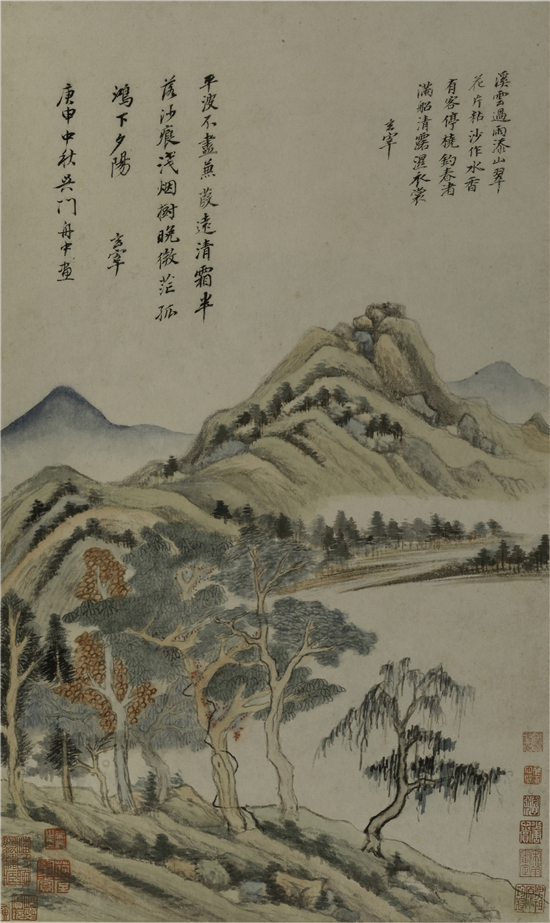 审美力·艺术名家作品欣赏——董其昌山水画欣赏