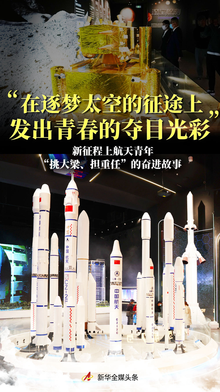 “在逐梦太空的征途上发出青春的夺目光彩”——新征程上航天青年“挑大梁、担重任”的奋进故事