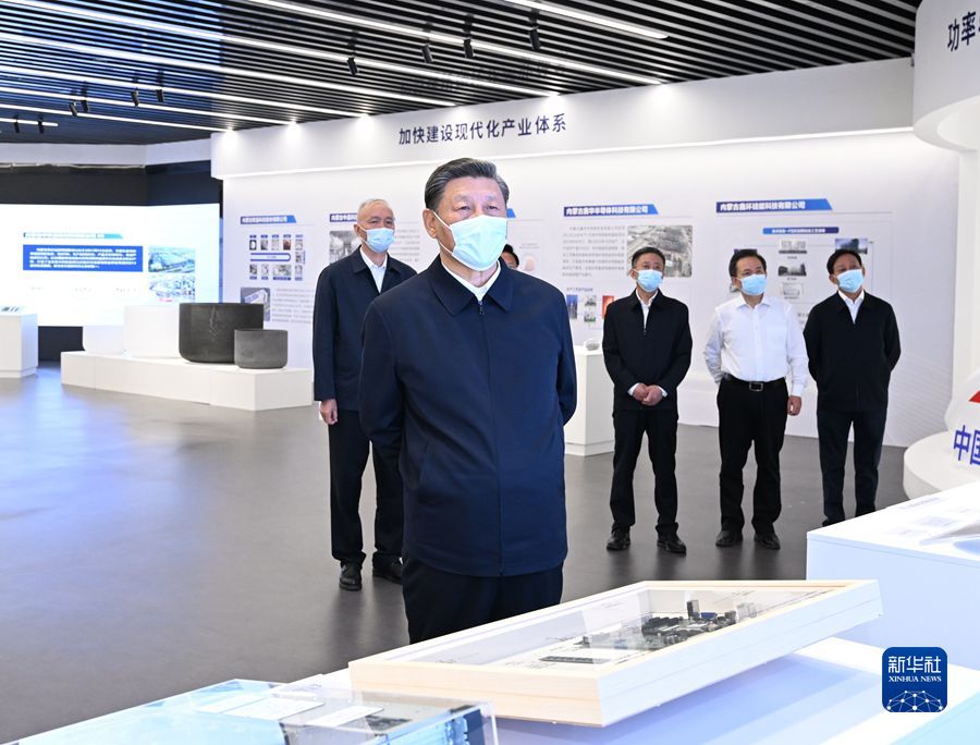 习近平在内蒙古考察