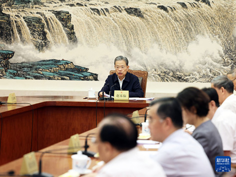 十四届全国人大常委会举行第三十次委员长会议 听取有关草案和议案审议情况汇报 赵乐际主持