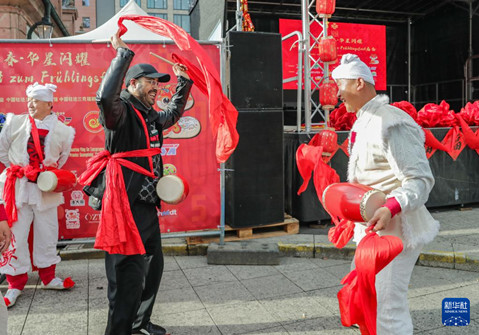法兰克福举办首届春节庙会