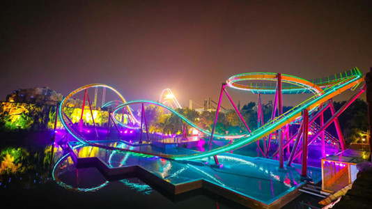 以文娱重构夜游基因 北京欢乐谷“天光夜谭MAX”登场