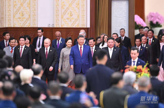 纪念中国人民抗日战争暨世界反法西斯战争胜利80周年招待会在京隆重举行