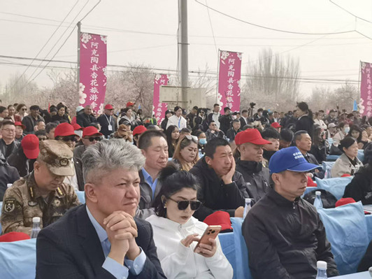 ​杏开迎客商·丝路启新程——阿克陶县第四届昆仑大峡谷杏花旅游季商务推介活动成功举办